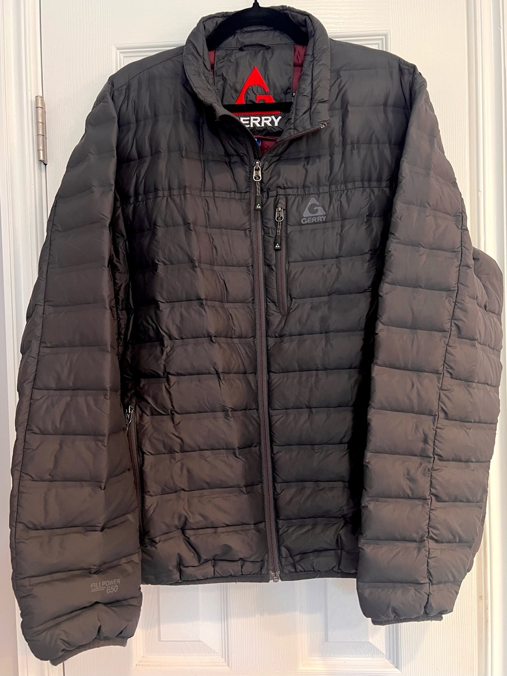 Gerry Down Feather Fill Men's Quilted Packable Puffer Jacket Coat Lightweight XL